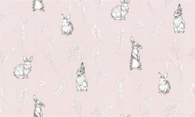 72059-55 Funny Bunny/Винил гор.тисн. на флиз.основе/1,06х10м - фото 34331