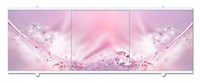 Экран д/ванн п/в  Премиум А  розовый (1.48м)