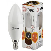 лампа светод ЭРА  LED smd B35-7w-827-E14